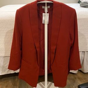 H&M Rust Blazer New with tags